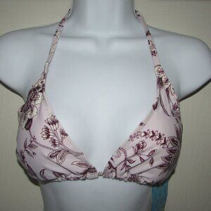 No Boundaries Triangle String Bikini Top - XL - NEW